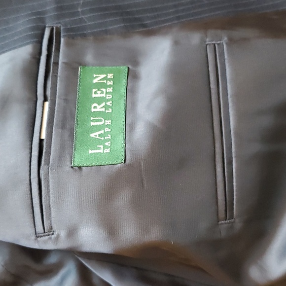 Lauren Ralph Lauren navy pinstripe suit - Picture 3 of 11